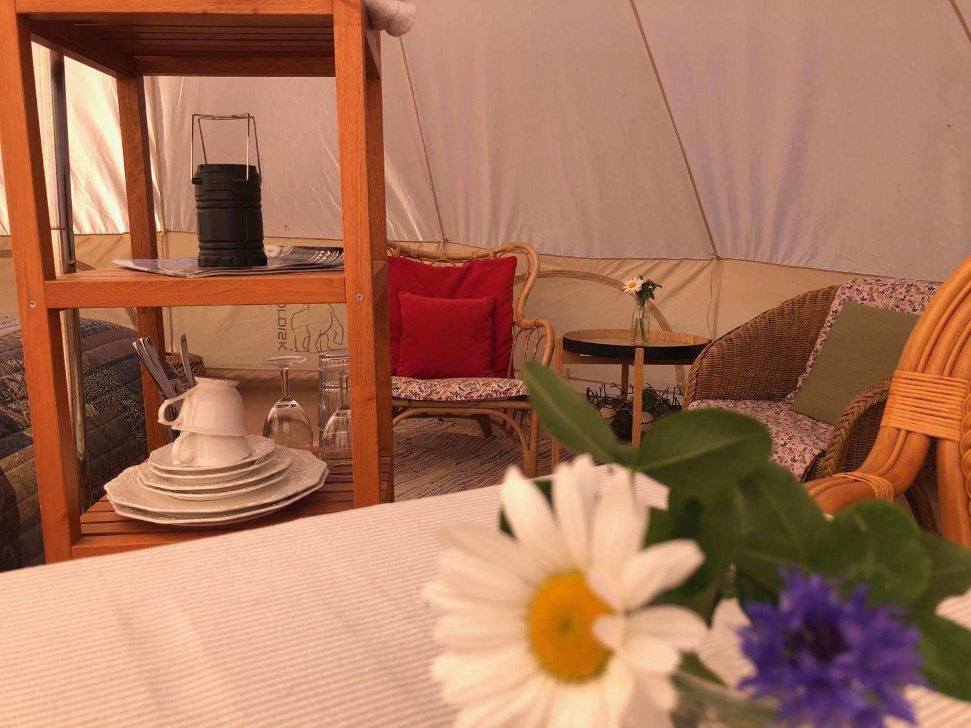Helles Have Glamping Hotel สไต ภายนอก รูปภาพ